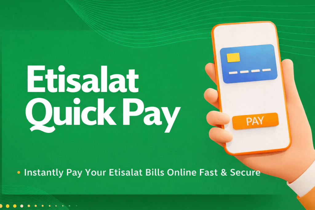 Forgot Your Etisalat Login? You Don’t Need It to Pay Your Bill